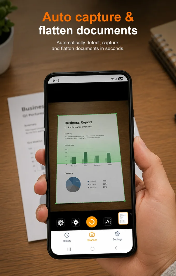 Document Scanner and PDF app screenshot